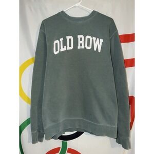 Old Row Sweatshirt Medium Green Crewneck Independent Trading
